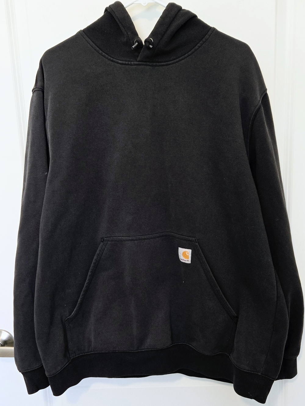 Carhartt Black Hooded Sweatshirt - Classic Workwear Hoodie XL TS0288-M FALL 2022